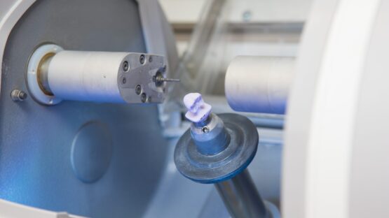 dental implant bridge being 3d milled in fort worth tx dental implant bridge, 3d milling in fort worth tx